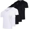 image:imageReal Essentials 5 Pack Mens Mesh Short Sleeve VNeck TShirt  Athletic Dry Fit V Neck Workout Shirt Big amp Tall AvailableSet 3