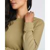 image:imageReal Essentials 2 Pack Womens Ribbed Knit Long Sleeve Top and Shorts Pullover Lounge Pajama Set Available In Plus SizeSet 1