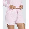 image:imageReal Essentials 2 Pack Womens Ribbed Knit Long Sleeve Top and Shorts Pullover Lounge Pajama Set Available In Plus SizeSet 2