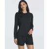 image:imageReal Essentials 2 Pack Womens Ribbed Knit Long Sleeve Top and Shorts Pullover Lounge Pajama Set Available In Plus SizeSet 6