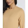 image:imageReal Essentials 2 Pack Womens Ribbed Knit Long Sleeve Top and Shorts Pullover Lounge Pajama Set Available In Plus SizeSet 7