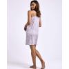 image:imageReal Essentials 3 Pack Womens Cami Nightgown  Sleeveless Soft Nightshirt Sleep Dress PlusSet 2
