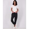 image:imageReal Essentials 3 Pack Womens UltraSoft amp Warm Fleece Joggers Sweatpants with Pocket Available in Plus SizeSet 2