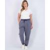 image:imageReal Essentials 3 Pack Womens UltraSoft amp Warm Fleece Joggers Sweatpants with Pocket Available in Plus SizeSet 2