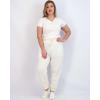 image:imageReal Essentials 3 Pack Womens UltraSoft amp Warm Fleece Joggers Sweatpants with Pocket Available in Plus SizeSet 6