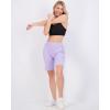 image:imageReal Essentials 4 Pack Womens 9 Bermuda Long High Waisted Shorts with Pockets Casual Workout Athletic Available in PlusSet 3