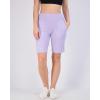 image:imageReal Essentials 4 Pack Womens 9 Bermuda Long High Waisted Shorts with Pockets Casual Workout Athletic Available in PlusSet 3