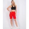 image:imageReal Essentials 4 Pack Womens 9 Bermuda Long High Waisted Shorts with Pockets Casual Workout Athletic Available in PlusSet 5