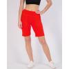 image:imageReal Essentials 4 Pack Womens 9 Bermuda Long High Waisted Shorts with Pockets Casual Workout Athletic Available in PlusSet 5