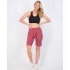image:imageReal Essentials 4 Pack Womens 9 Bermuda Long High Waisted Shorts with Pockets Casual Workout Athletic Available in PlusSet 6