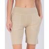 image:imageReal Essentials 4 Pack Womens 9 Bermuda Long High Waisted Shorts with Pockets Casual Workout Athletic Available in PlusSet 6