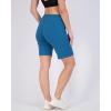 image:imageReal Essentials 4 Pack Womens 9 Bermuda Long High Waisted Shorts with Pockets Casual Workout Athletic Available in PlusSet 7