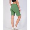 image:imageReal Essentials 4 Pack Womens 9 Bermuda Long High Waisted Shorts with Pockets Casual Workout Athletic Available in PlusSet 8