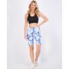 image:imageReal Essentials 4 Pack Womens 9 Bermuda Long High Waisted Shorts with Pockets Casual Workout Athletic Available in PlusSet 9