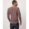 image:imageReal Essentials 3 Pack Mens Cotton Long Sleeve Crew Neck TShirt with Pocket  Soft Work Casual Jersey Tees Big amp TallSet 1