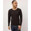 image:imageReal Essentials 3 Pack Mens Cotton Long Sleeve Crew Neck TShirt with Pocket  Soft Work Casual Jersey Tees Big amp TallSet 5