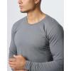 image:imageReal Essentials 3 Pack Mens Cotton Long Sleeve Crew Neck TShirt with Pocket  Soft Work Casual Jersey Tees Big amp TallSet 6
