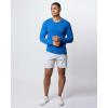 image:imageReal Essentials 3 Pack Mens Cotton Long Sleeve Crew Neck TShirt with Pocket  Soft Work Casual Jersey Tees Big amp TallSet 8