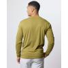 image:imageReal Essentials 3 Pack Mens Cotton Long Sleeve Crew Neck TShirt with Pocket  Soft Work Casual Jersey Tees Big amp TallSet 9