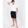 image:imageReal Essentials 3 Pack Mens Cotton UltraSoft Knit Sleep Pajama Shorts amp Lounge Wear Available In Big amp TallSet C