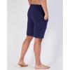 image:imageReal Essentials 3 Pack Mens Cotton UltraSoft Knit Sleep Pajama Shorts amp Lounge Wear Available In Big amp TallSet F