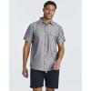 image:imageReal Essentials 3 Pack Mens ShortSleeve Oxford Solid Button Down Collar Casual Shirts with Pocket Available in Big amp TallSet 1