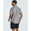 image:imageReal Essentials 3 Pack Mens ShortSleeve Oxford Solid Button Down Collar Casual Shirts with Pocket Available in Big amp TallSet 1