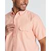 image:imageReal Essentials 3 Pack Mens ShortSleeve Oxford Solid Button Down Collar Casual Shirts with Pocket Available in Big amp TallSet 2