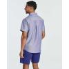 image:imageReal Essentials 3 Pack Mens ShortSleeve Oxford Solid Button Down Collar Casual Shirts with Pocket Available in Big amp TallSet 3