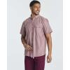 image:imageReal Essentials 3 Pack Mens ShortSleeve Oxford Solid Button Down Collar Casual Shirts with Pocket Available in Big amp TallSet 5