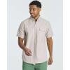 image:imageReal Essentials 3 Pack Mens ShortSleeve Oxford Solid Button Down Collar Casual Shirts with Pocket Available in Big amp TallSet 6
