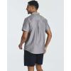 image:imageReal Essentials 3 Pack Mens ShortSleeve Oxford Solid Button Down Collar Casual Shirts with Pocket Available in Big amp TallSet 8