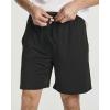 image:imageReal Essentials 5 Pack Mens DryFit 7 Active Athletic Sweat Resistant Performance Workout Shorts Available in Big amp TallSet 5