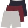 image:imageReal Essentials 3 Pack Mens 7 Golf Shorts with Pockets  Casual Athletic Active Hiking Workout Gym XLarge Set 5