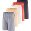 image:imageReal Essentials 5 Pack Mens DryFit 7 Active Athletic Sweat Resistant Performance Workout Shorts Available in Big amp TallSet 2