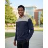 image:imageReal Essentials 3 Pack Mens Mesh Hoodies  Lightweight Long Sleeve Workout amp Gym Pullover Big amp TallSet 1