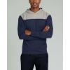 image:imageReal Essentials 3 Pack Mens Mesh Hoodies  Lightweight Long Sleeve Workout amp Gym Pullover Big amp TallSet 1