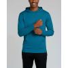 image:imageReal Essentials 3 Pack Mens Mesh Hoodies  Lightweight Long Sleeve Workout amp Gym Pullover Big amp TallSet 3