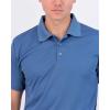 image:imageReal Essentials 3 Pack Mens Short Sleeve Golf Polo Casual Workout Sports Moisture Wicking Collared Shirt Big amp TallSet C