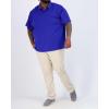 image:imageReal Essentials 3 Pack Mens Short Sleeve Golf Polo Casual Workout Sports Moisture Wicking Collared Shirt Big amp TallSet E