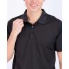 image:imageReal Essentials 3 Pack Mens Short Sleeve Golf Polo Casual Workout Sports Moisture Wicking Collared Shirt Big amp TallSet I