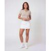 image:imageLadies SS Dry Fit VNeck PoloSolid Black  Solid Chocolate Torte  Solid Moonbeam