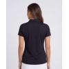 image:imageLadies SS Dry Fit Zipper Golf PoloSolid Black  Solid Ballad Blue  Solid Pale Lilac
