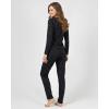 image:imageReal Essentials 2 Pack Womens Comfy Pajama Sets  Short Sleeve Ladies Loungewear Sleepwear PJs Available In PlusSet C Black  Pink