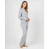 image:imageReal Essentials 2 Pack Womens Comfy Pajama Sets  Short Sleeve Ladies Loungewear Sleepwear PJs Available In PlusSet D Blue  Charcoal