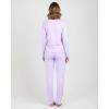 image:imageReal Essentials 2 Pack Womens Comfy Pajama Sets  Short Sleeve Ladies Loungewear Sleepwear PJs Available In PlusSet E Purple  Black
