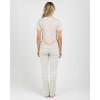image:imageReal Essentials 2 Pack Womens Comfy Pajama Sets  Short Sleeve Ladies Loungewear Sleepwear PJs Available In PlusSet H Black  Beige