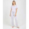 image:imageReal Essentials 2 Pack Womens Comfy Pajama Sets  Short Sleeve Ladies Loungewear Sleepwear PJs Available In PlusSet J Gray  Pink