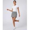 image:imageReal Essentials 3 Pack Womens 16 Curved Hem Golf Skort with Zip Pockets  Ladies Athletic Tennis Pickleball Workout SkirtsSet 2