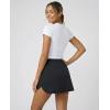 image:imageReal Essentials 3 Pack Womens 16 Curved Hem Golf Skort with Zip Pockets  Ladies Athletic Tennis Pickleball Workout SkirtsSet 2